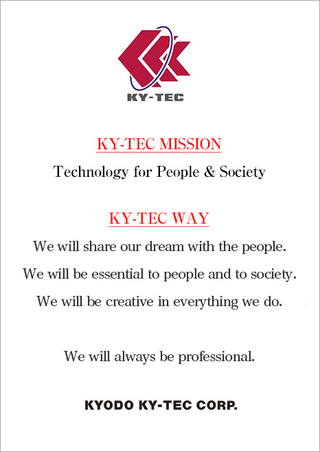 KY-Tec Mission & KY-Tec Way