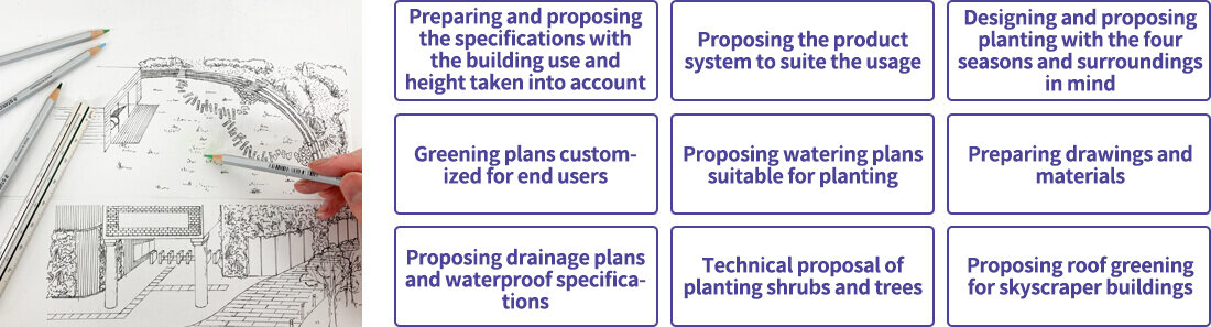 Rooftop greening proposal