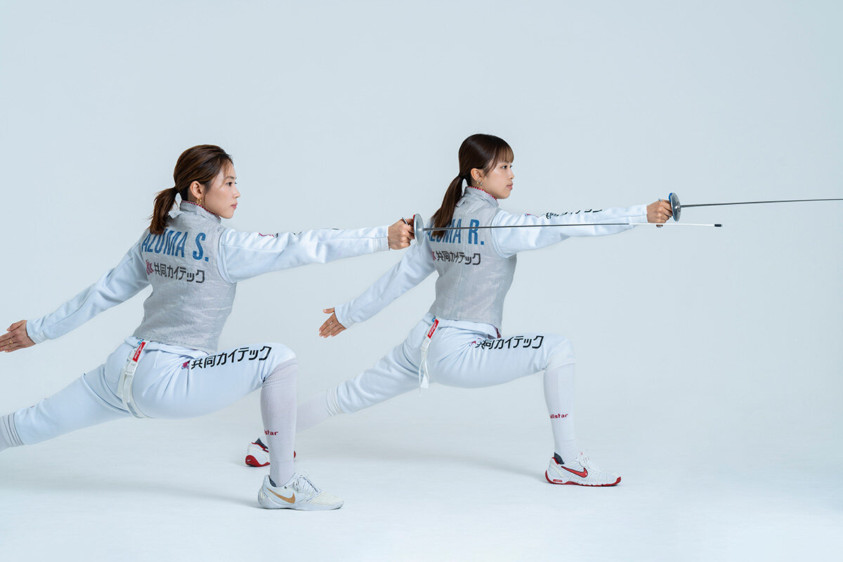 東 莉央選手・東 晟良選手