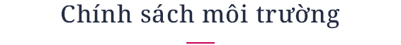 Chính sách môi trường 