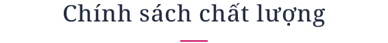 chính sách chất lượng