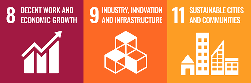 Mục tiêu SDG 8, 9 và 10